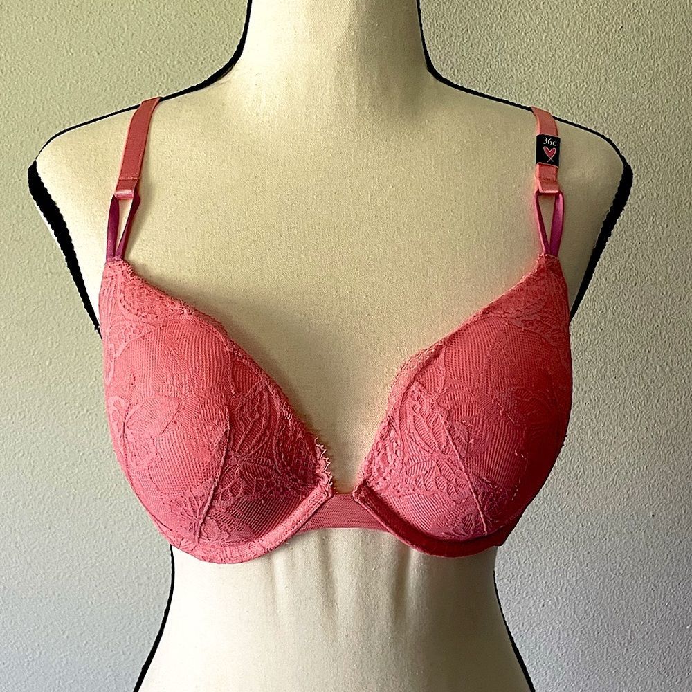 NWT! Victoria’s Secret Pink Cocktail, Sexy Tee Push-Up Bra. Size 36C.